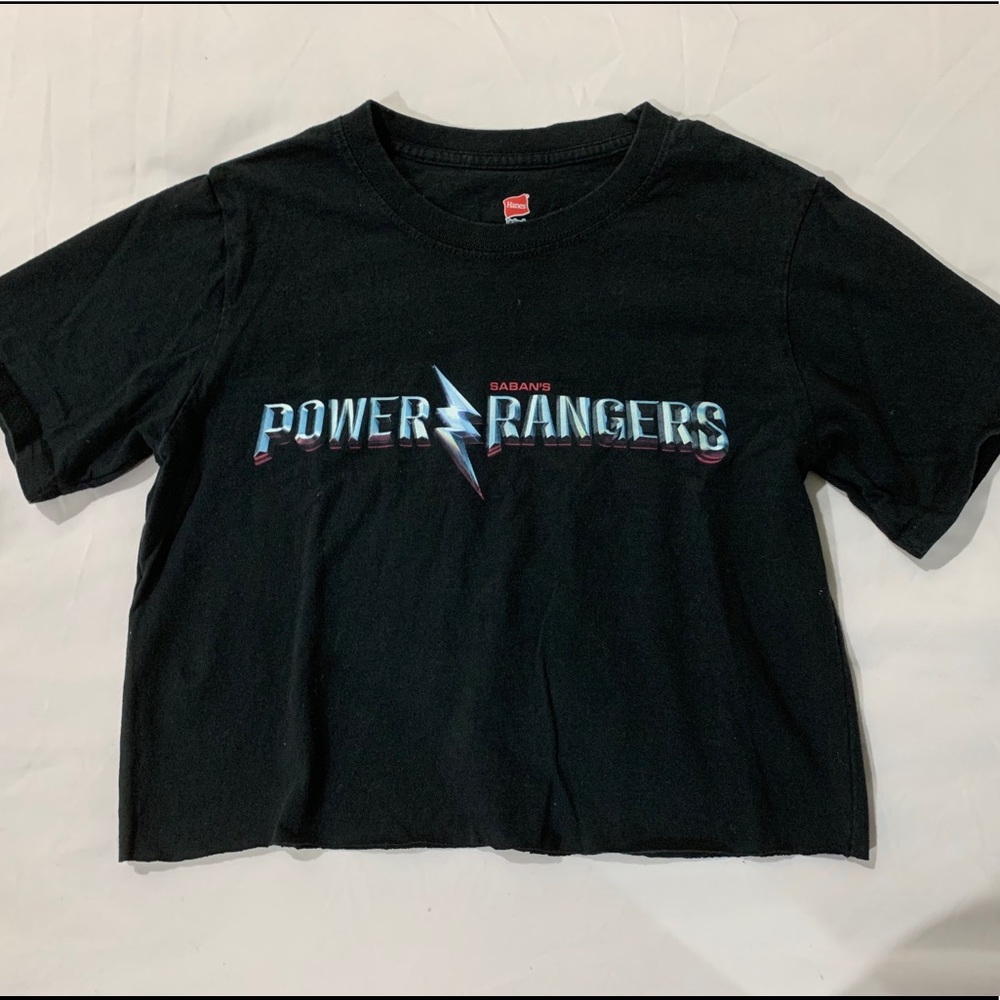 Power Rangers Comic Con promo tshirt
